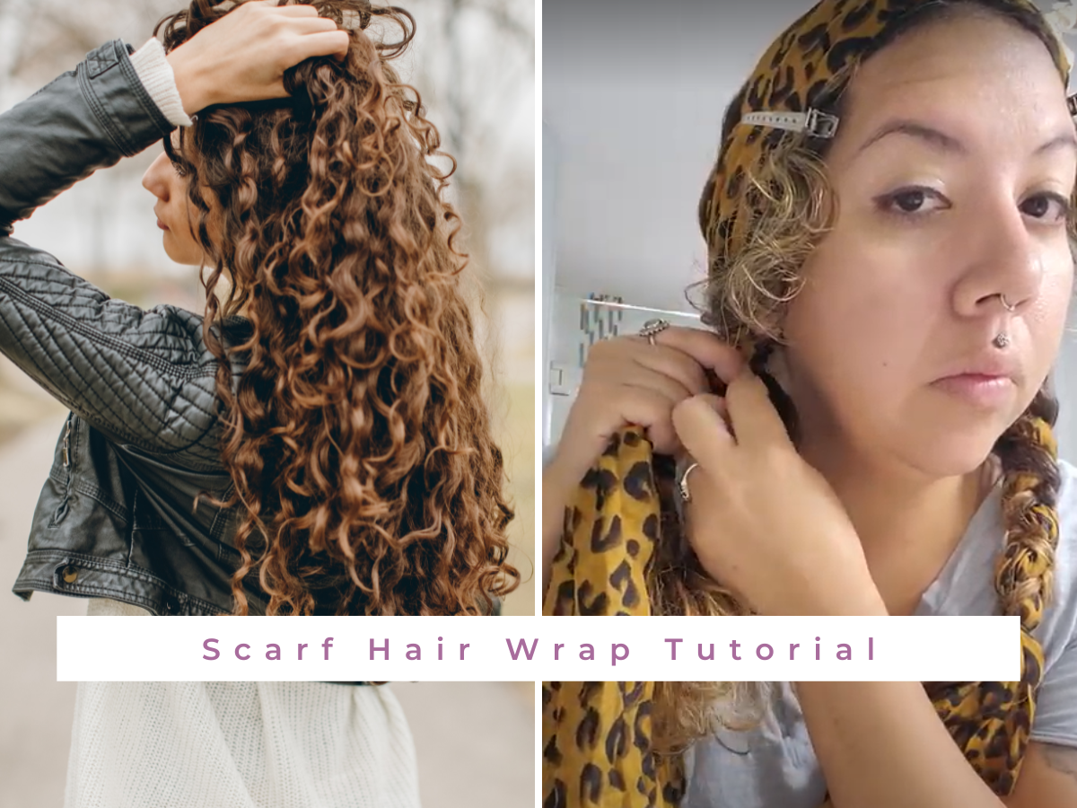 Ana Annie Ann-Scarf Hair Wrap Tutorial