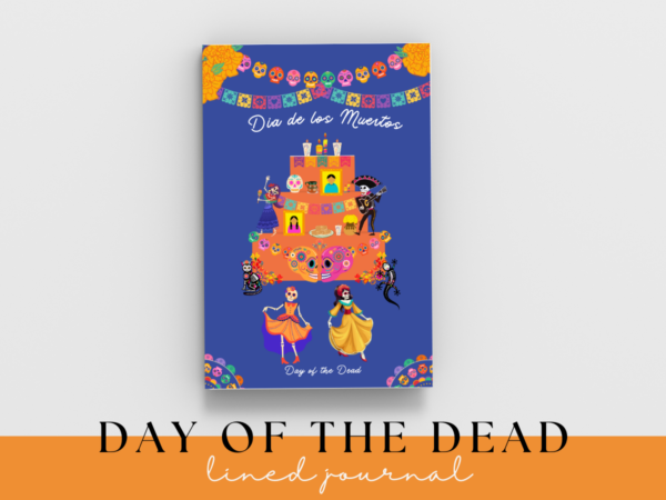 Day of the Dead Lined Journal