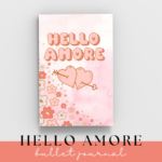 Hello Amore Bullet Journal for journaling and notetaking
