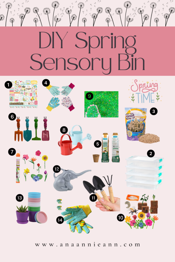 DIY Sensory Bin for Toddlers