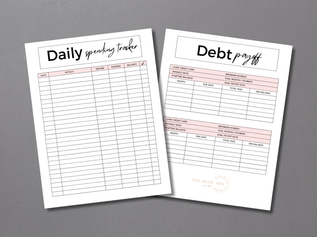 Daily Spending Tracker & Debt Payoff